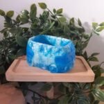 Ocean Blue Camper Van Ornament